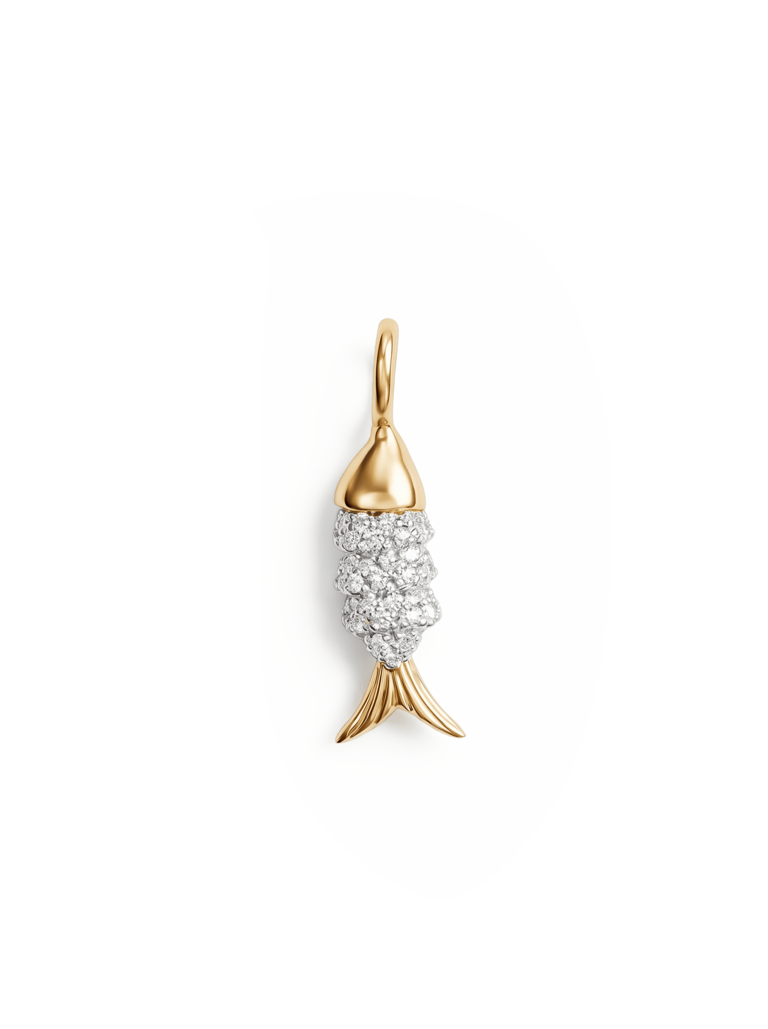 Diamond Fish Charm