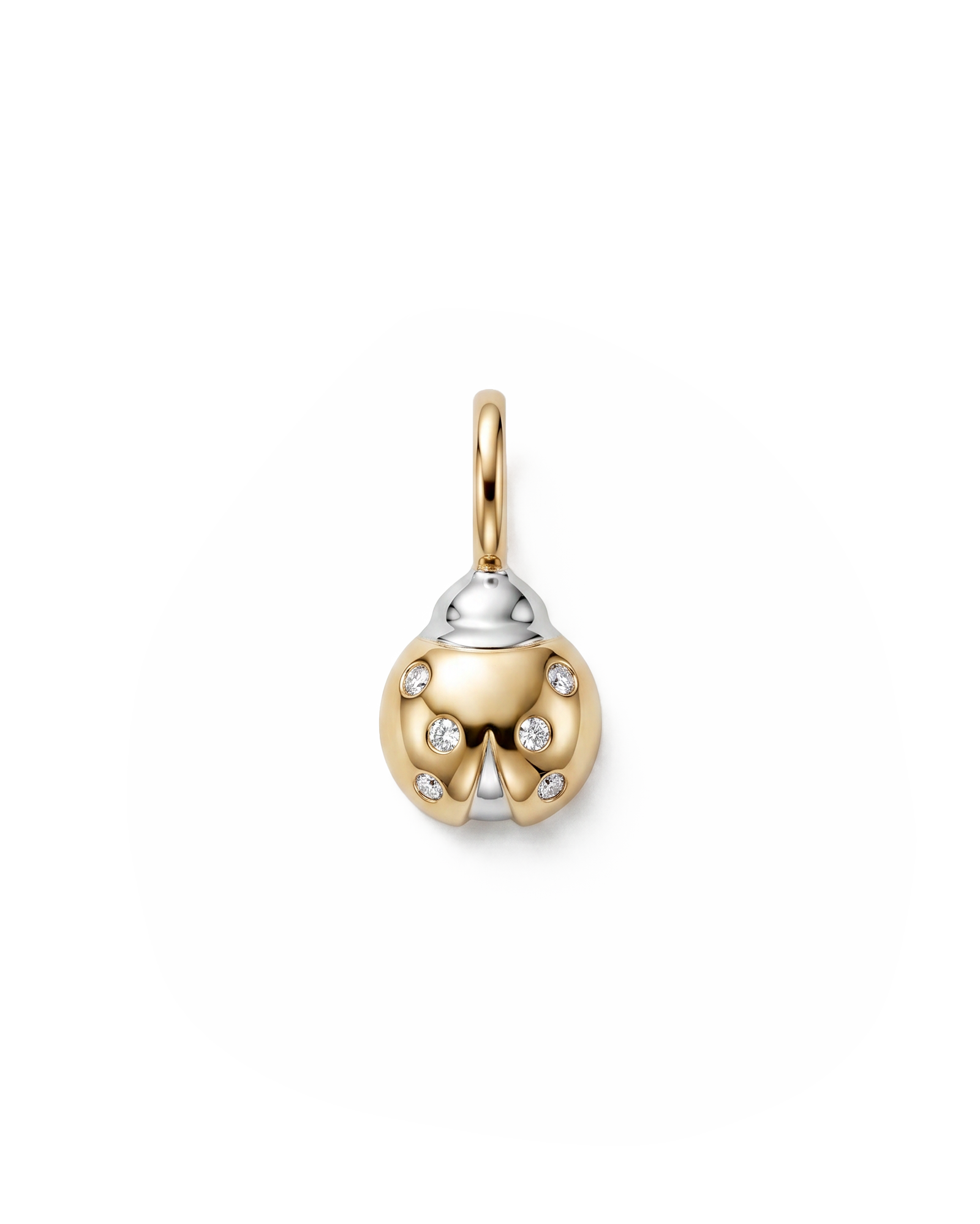 Diamond Ladybird Charm