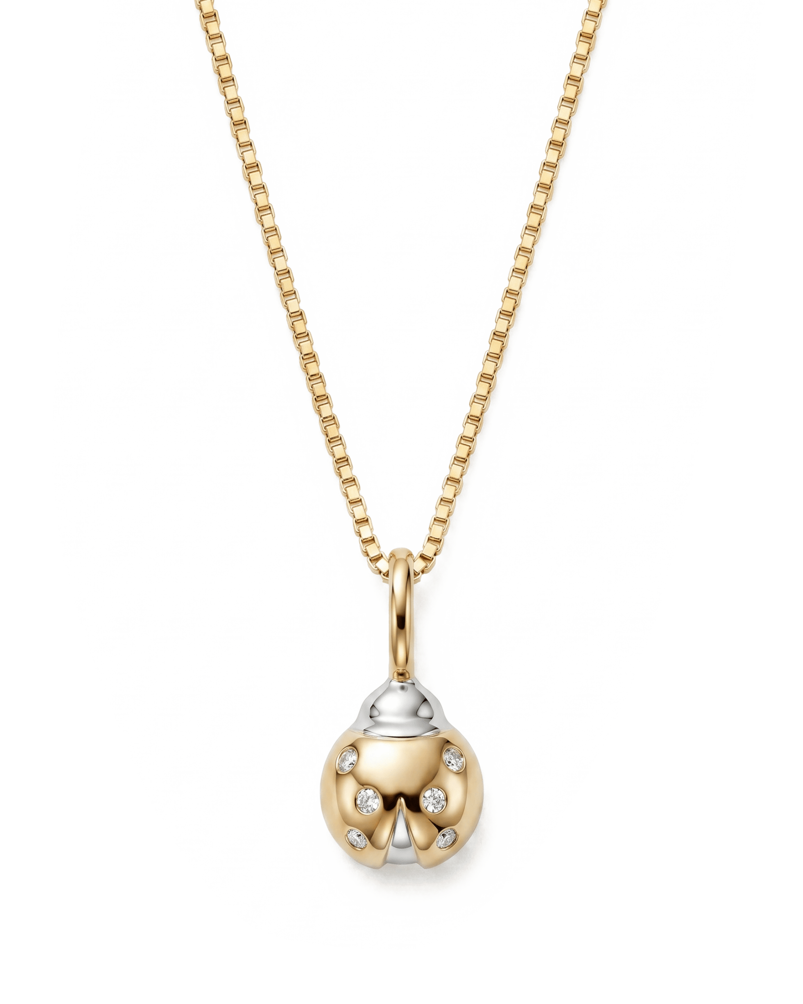 Diamond Ladybug Charm