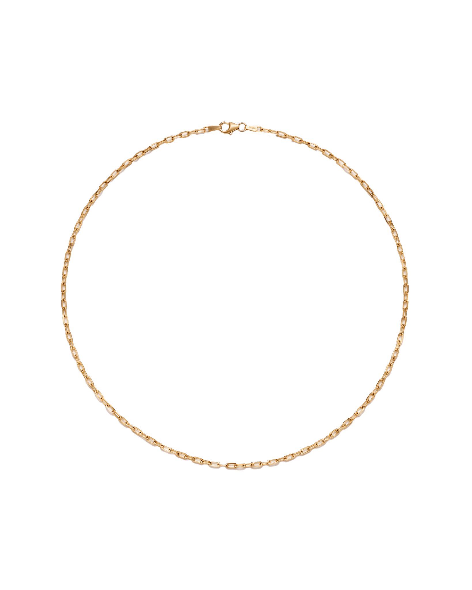 Chunky Paperclip Chain Necklace - Sample
