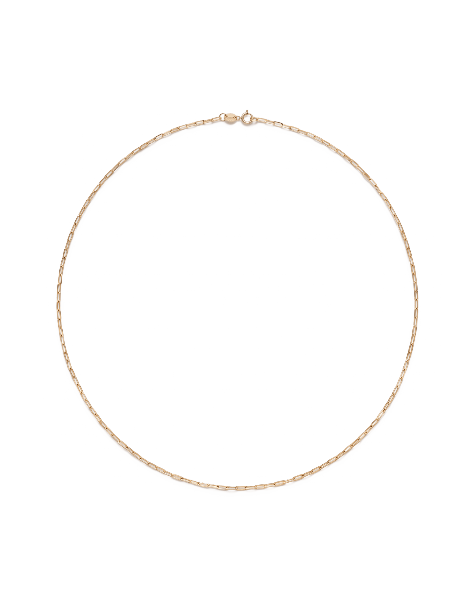 Paperclip Chain Necklace - Sample