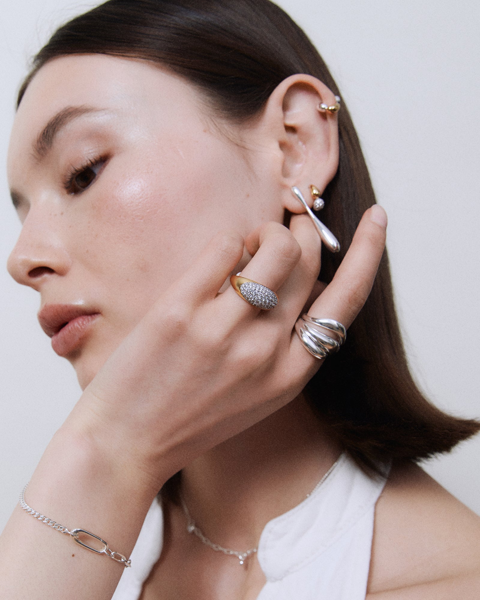 Pavé Pillow Ring