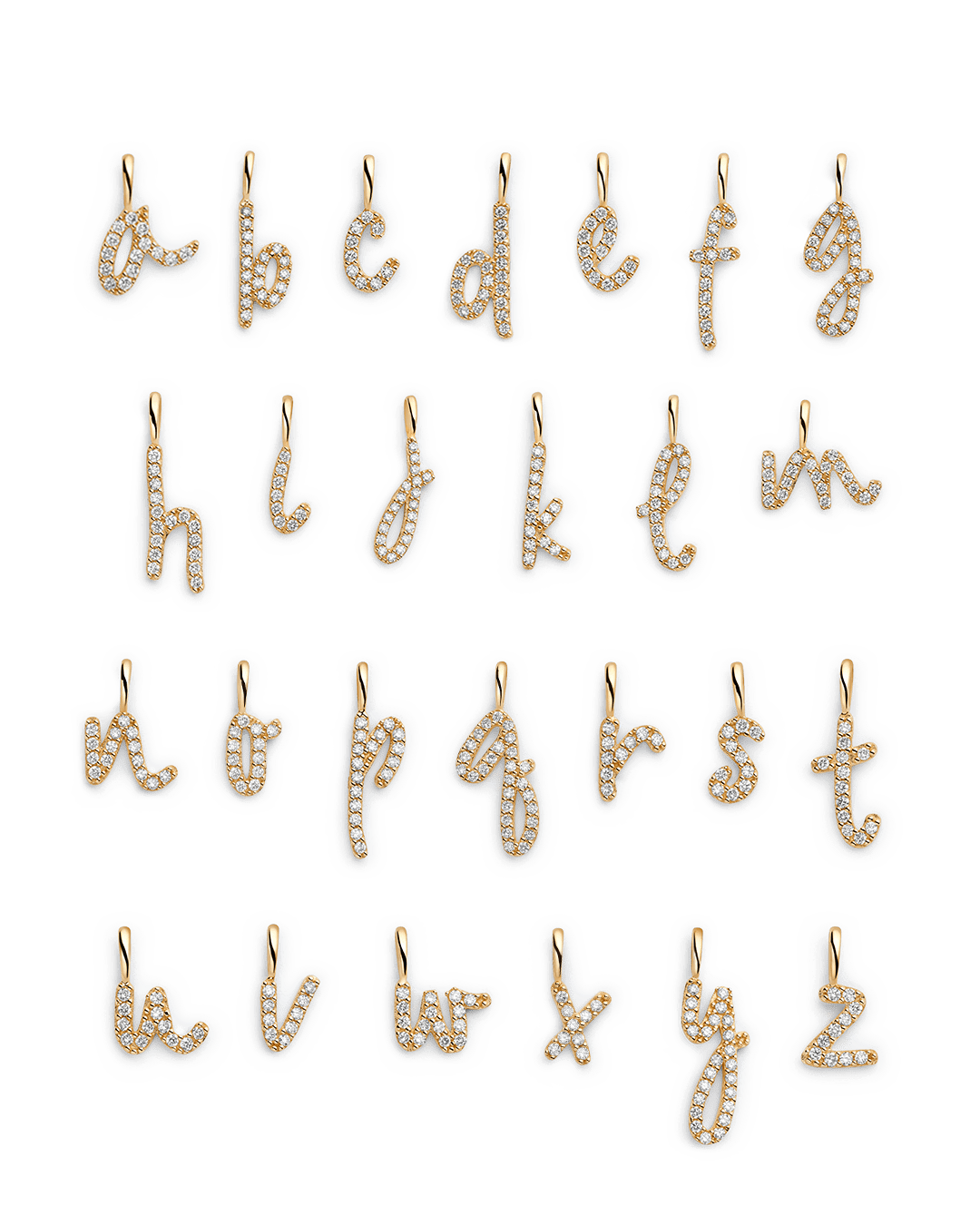 Diamond Initial Charm