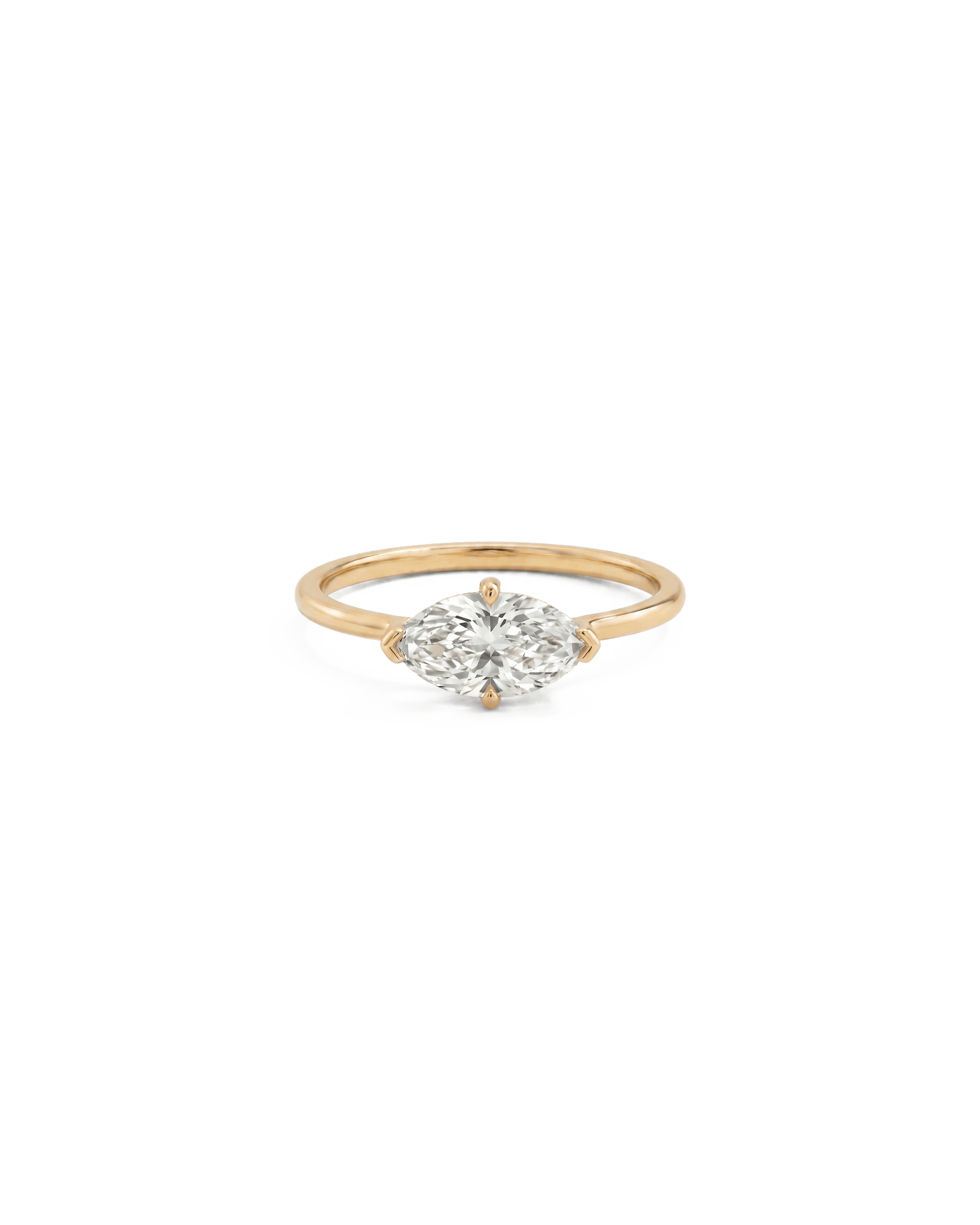 East West Marquise Diamond Ring - Sample