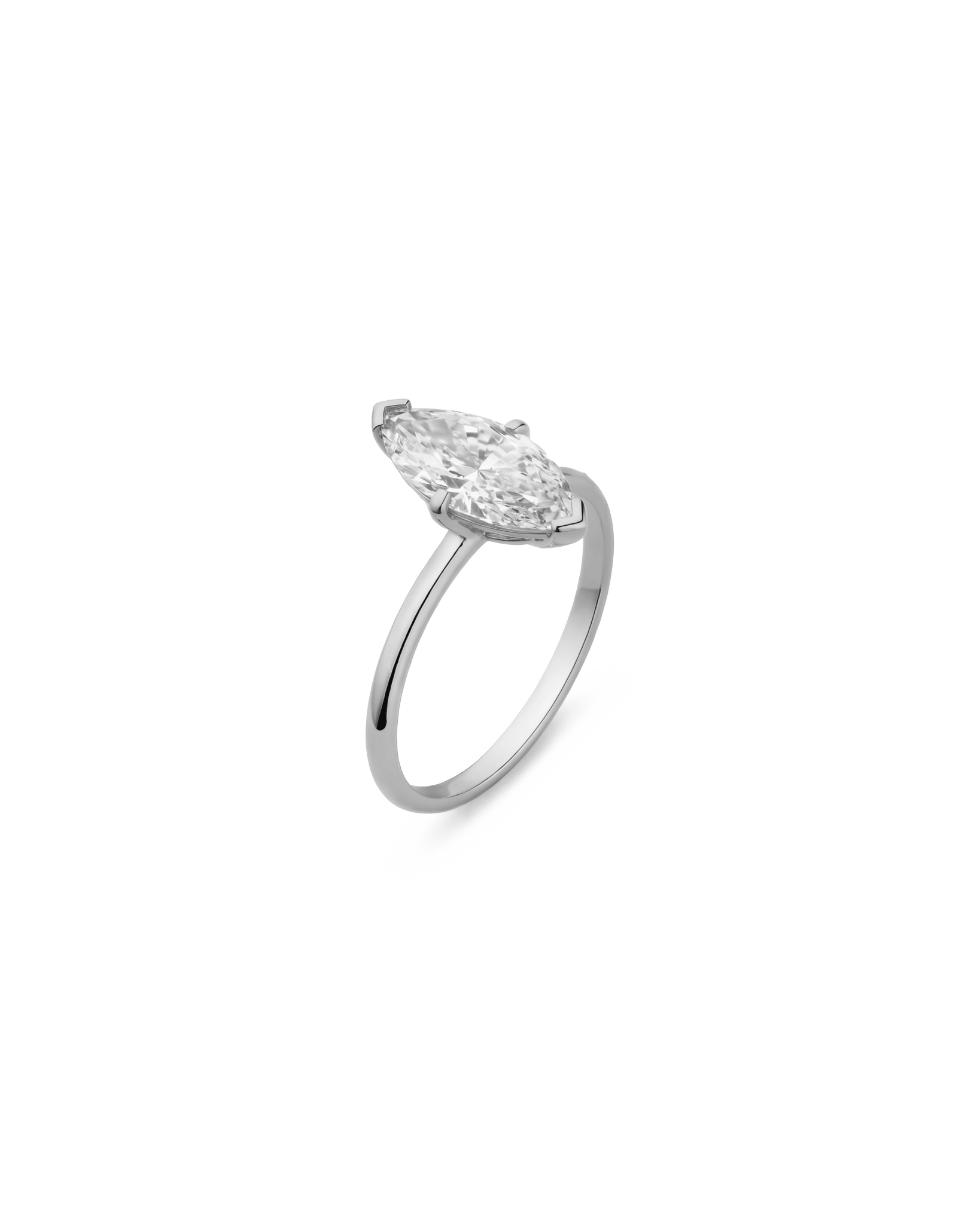 white gold, 1 ct