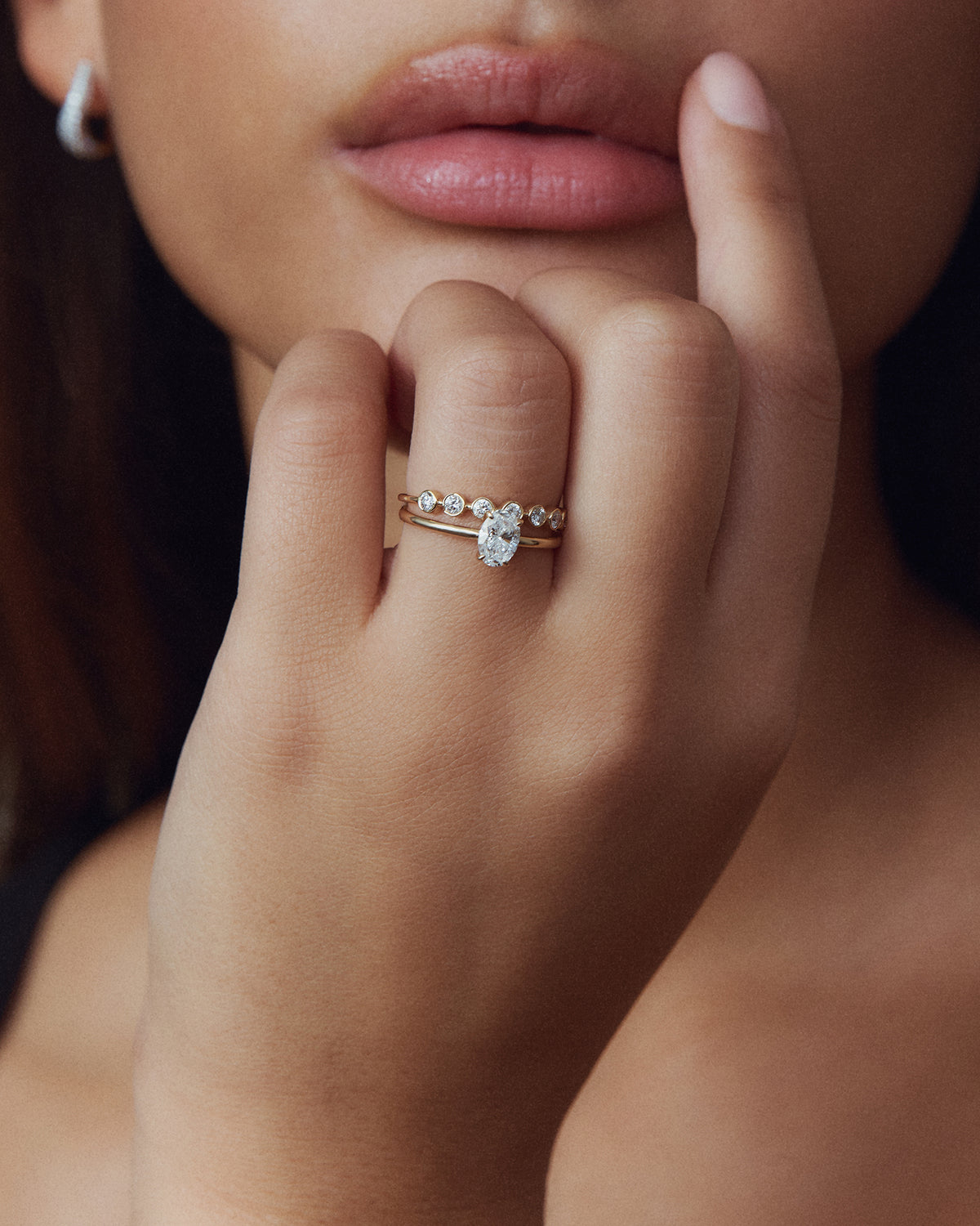Diamond Bezel Band – 0.5 ct