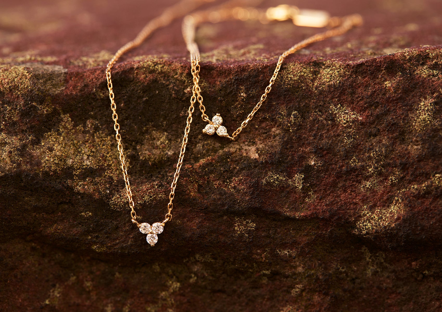 Diamond Trinity Necklace