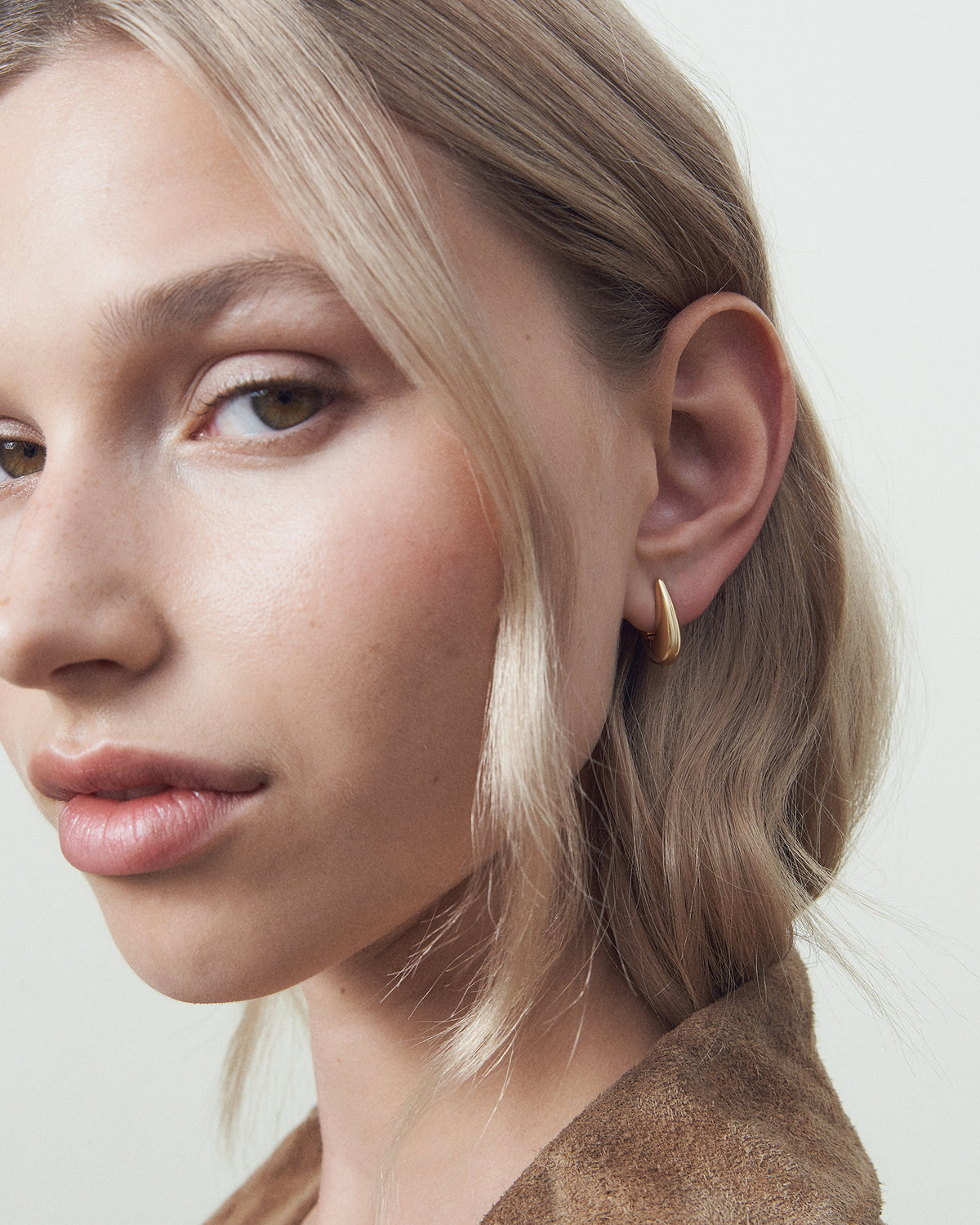 Teardrop Hoops