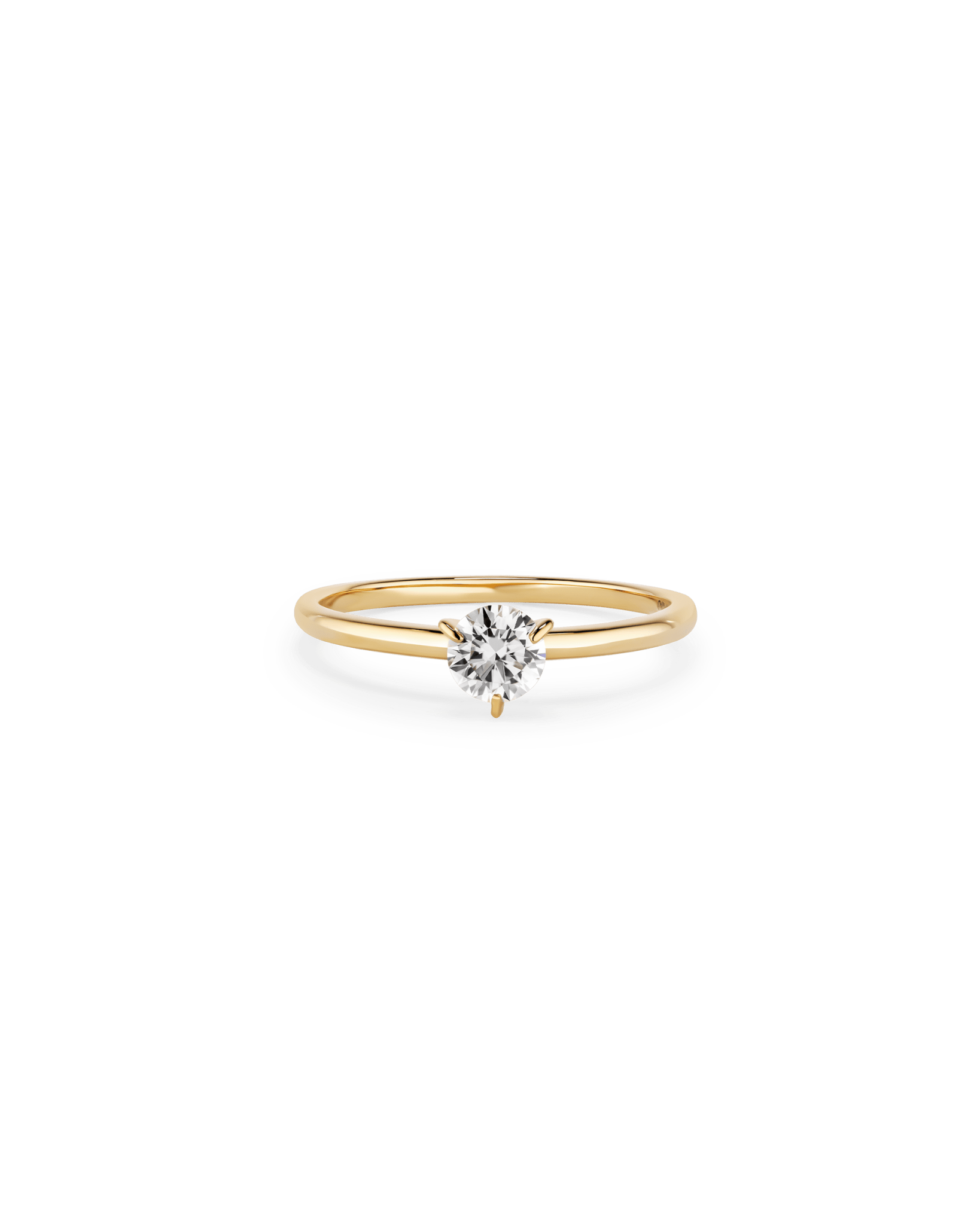 0.25 ct with gallery rail