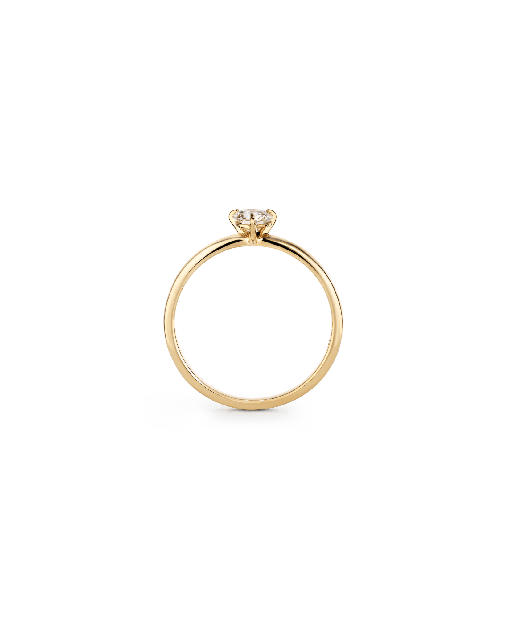 0.25 ct with gallery rail