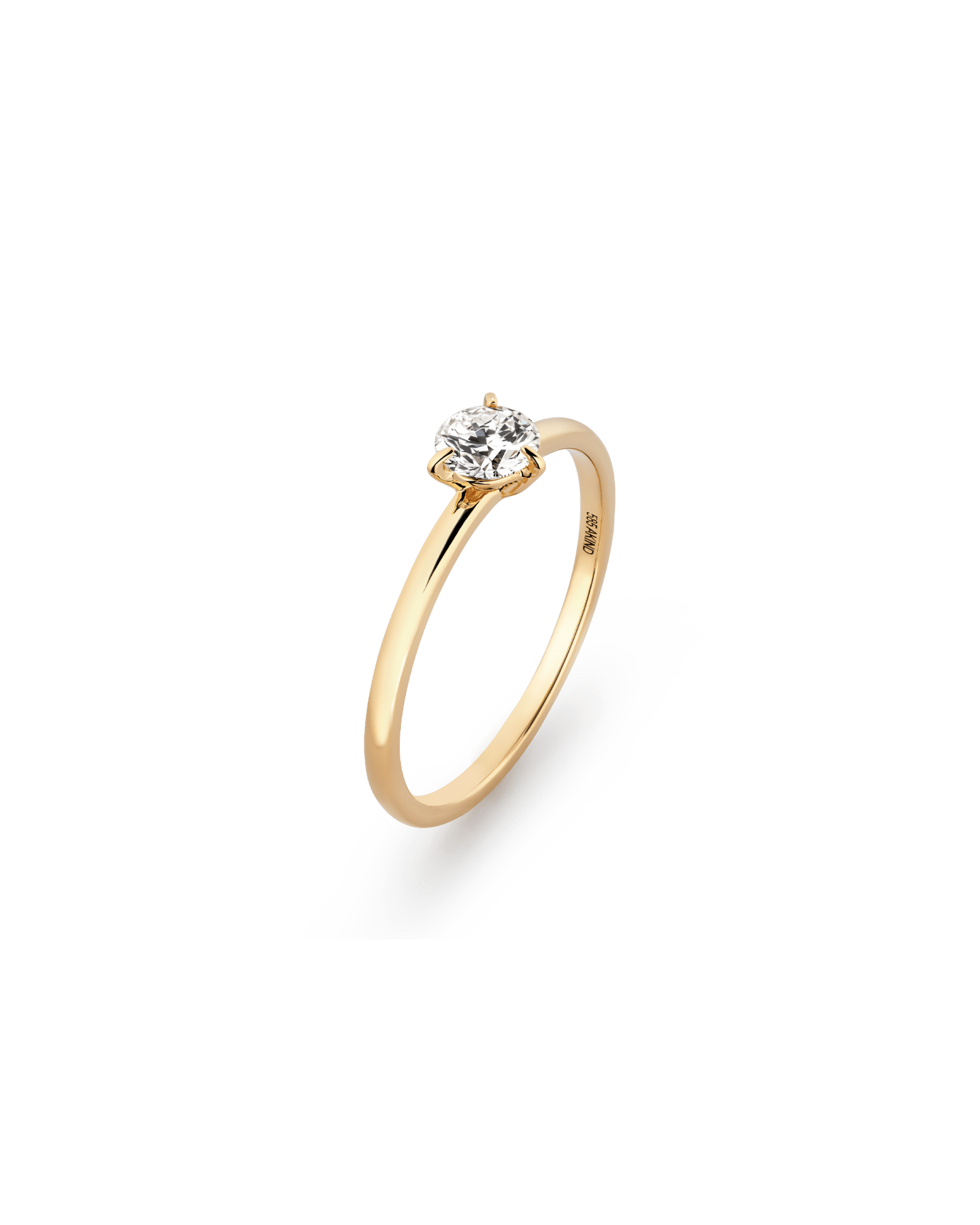 0.25 ct with gallery rail