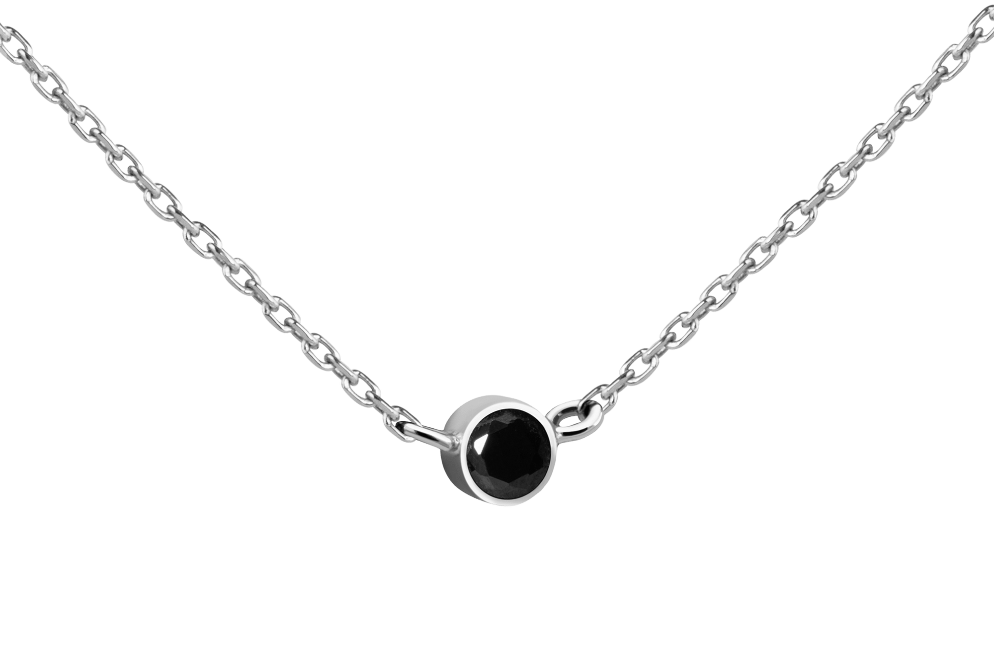 Black Diamond Necklace