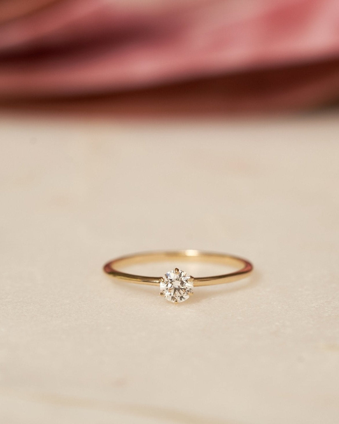 Six Prong Diamond Ring - Archive