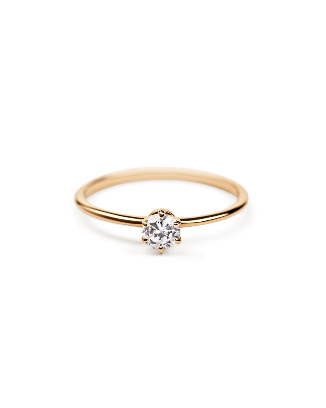 Six Prong Diamond Ring - Archive